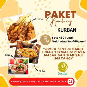 Kambing Qurban Siap Saji | Paket Doka Jantan A
