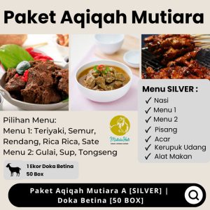 Paket Aqiqah Murah Mutiara A [SILVER] | Doka Betina [50 BOX]