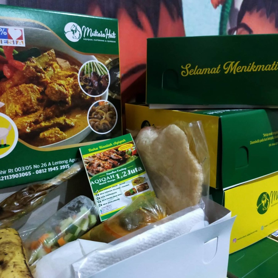 Paket Aqiqah Murah Perempuan Sholeha 50 Box - Image 3